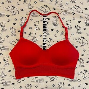 Victoria-s-secret-pink Women's Red Bra